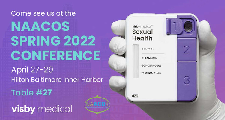 Visby Medical to Exhibit at the NAACOS Spring 2022 Conference